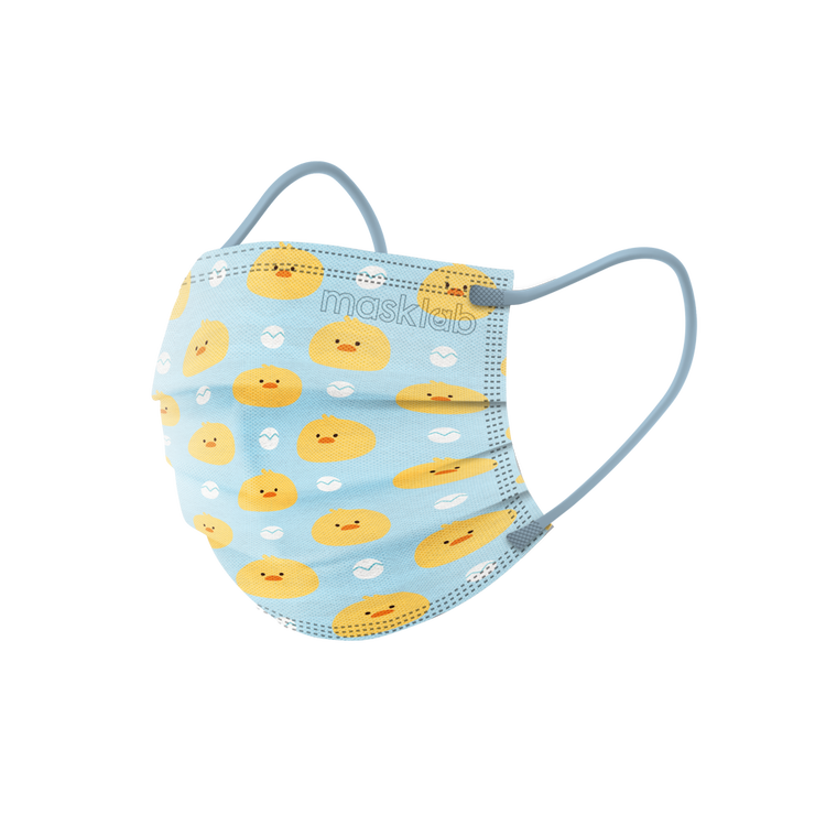 Yellow Chick Child Size 3-ply Surgical Mask 2.0 (Pouch of 10)