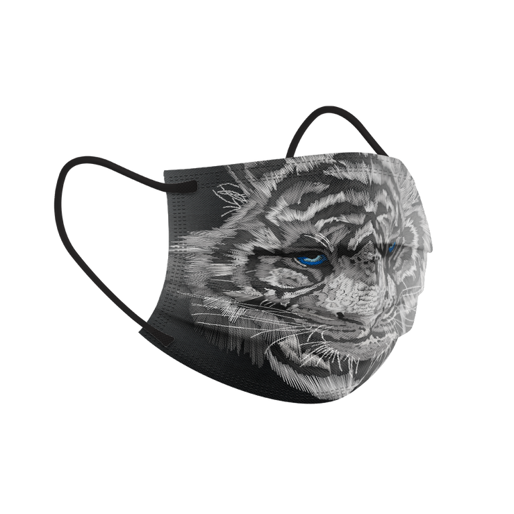 黑虎面成人三層外科口罩 2.0 (袋裝10個)