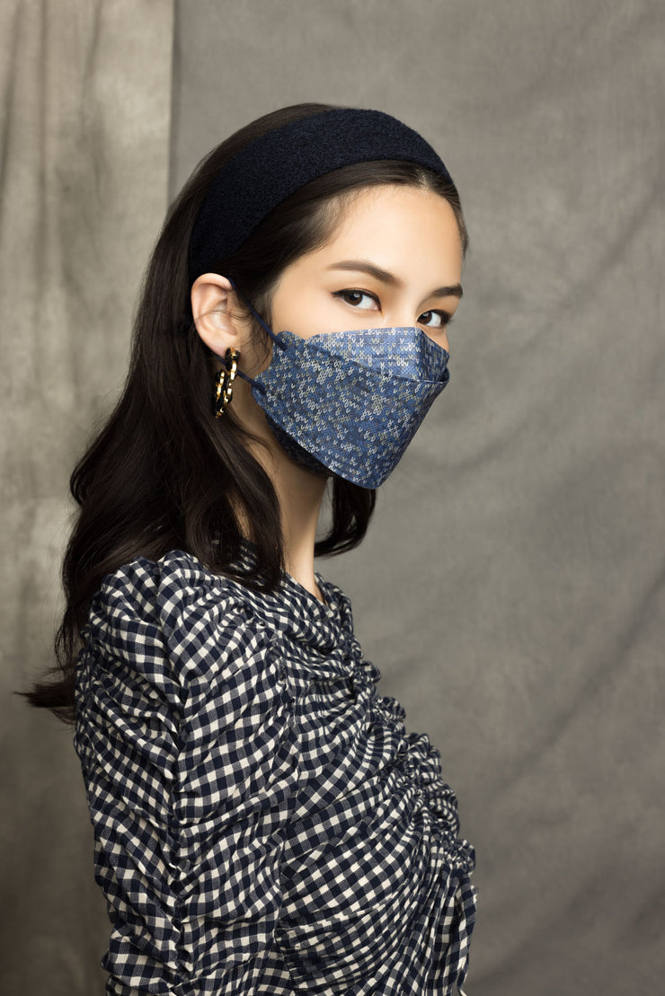 藍調紡織成人韓式立體口罩 2.0 (盒裝10個 獨立包裝)