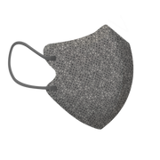 Pebble Grey 3-ply 2D Slim Fit Mask - L Size (Pouch of 5)